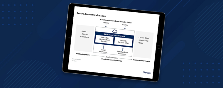 Gartner 2021 Report Strategic Roadmap for SASE Convergence